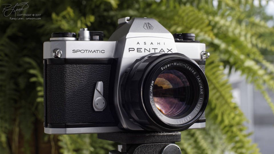 Spotmatic SPII, w/ Pentax Super-Multi-Coated Takumar 50mm f/1.4 ...