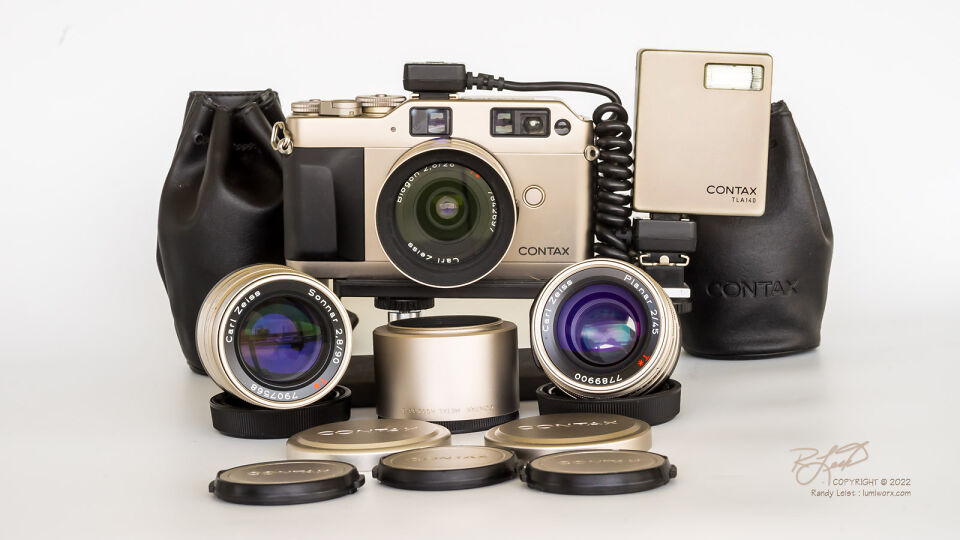 専門店【美品】Contax G1 フィルムカメラ 動作確認済み フィルムカメラ